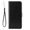 Motorola Signature Crazy Horse Portemonnee Flip Case, Zwart