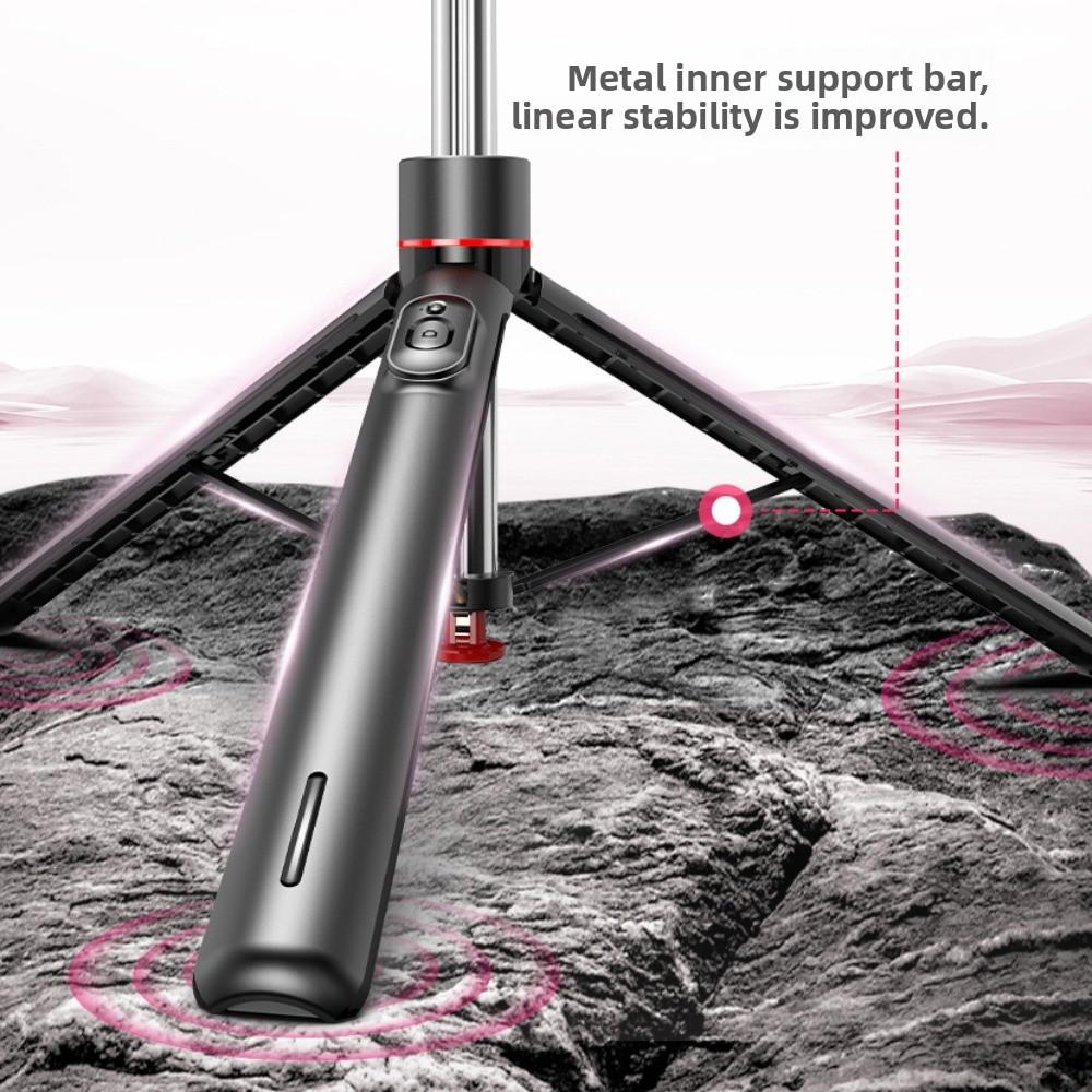 Auto Open Telescopic Selfie Stick Tripod 1.75 M Bluetooth Selfie Stick Handheld Adjustable Selfie Stick Stand Home