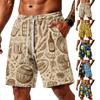 Men's Air Layer Loose Fit Shorts with Pockets for Sports Gym Training and Casual Beachwear Lightweight Comfortable Design