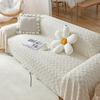 Sofa Cover Cloth Plush Autumn and Winter New Milky White Sofa Cover Slipcover Four Seasons Universal Seat Cushions Full Cover Cloth