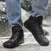 Fashion Winter Booties Men Snow Bare Foot Casual Shoes Outdoor Work Shoes Ladies Warm Fur Men Ankle Shoes Snow Boots