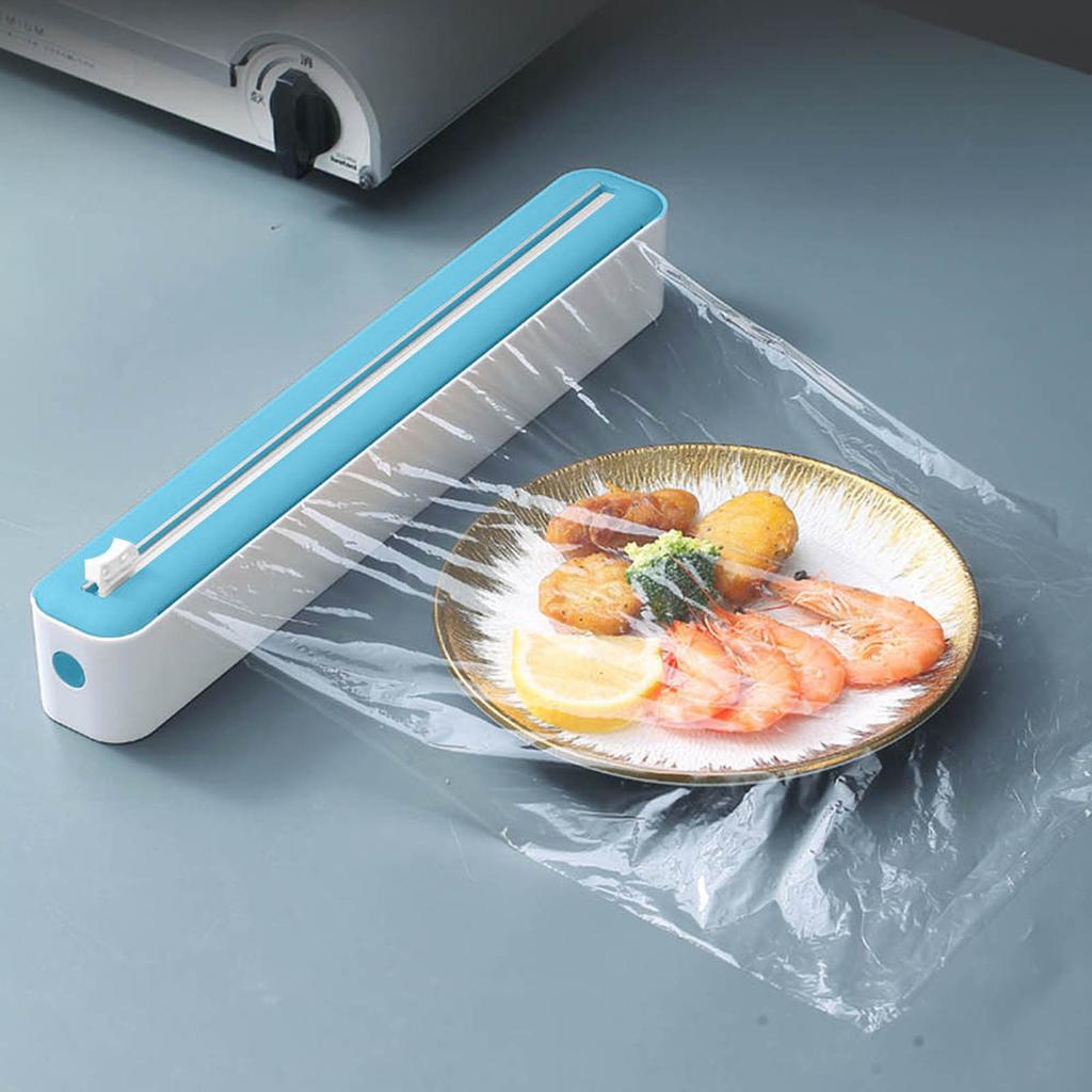 Kitchen Gadgets Disposable Cling Film Cutter Breaking Household Supplies Multifuctional Cling Film Cutting Box Accessories