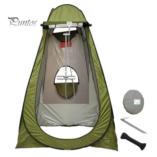 

Палатка для душа на открытом воздухе, легкая установка, пляж, кемпинг, пеший туризм, переносная раздевалка, мобильный туалет, мгновенная конфиденциальность, укрытие от солнца зелёный