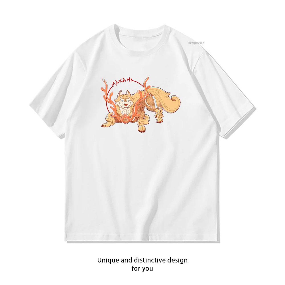 Guardian Spirit Makami Tshirt WoUnisex Unisex Summer Cotton Cartoon Graphic T Shirts Adult Classic Oneck Shortsleev Gift Tops Tee