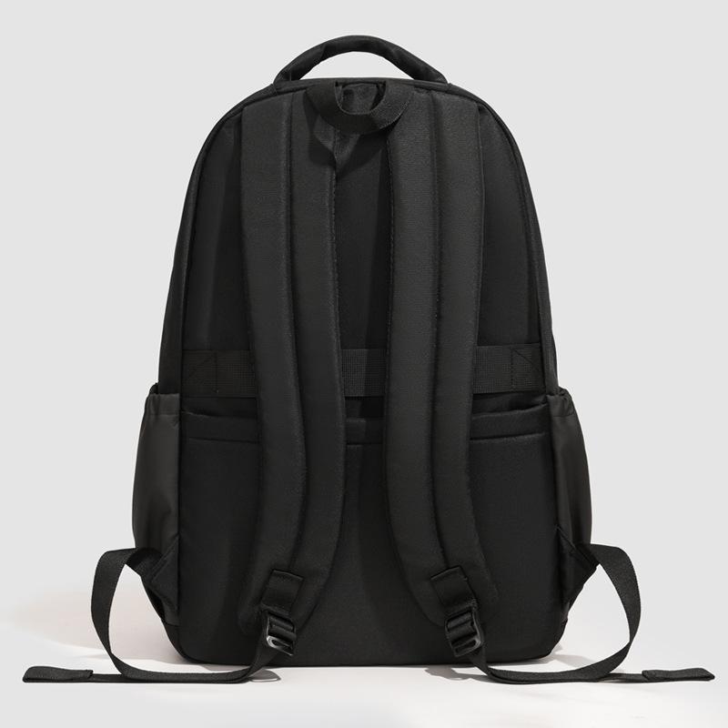 Schoolbag simple function wind cold tide cool feeling backpack sunshine handsome high school sports training students strong durable backpack
