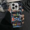 The Ice Chest With Drink Pattern Phone Case For iPhone 16 15 14 13 12 11 17 Air Pro Max 16 Plus 7 8 Plus X XR XS Max Back Cover