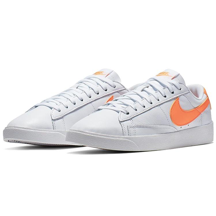 (WMNS) Nike Blazer Low LE 'White Fuel Orange' Women's AV9370-103