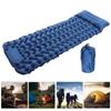 Camping Sleeping Pad Navy Blue Lightweight Moistureproof Inflatable Double Mattress With Storage Bag for Outdoor