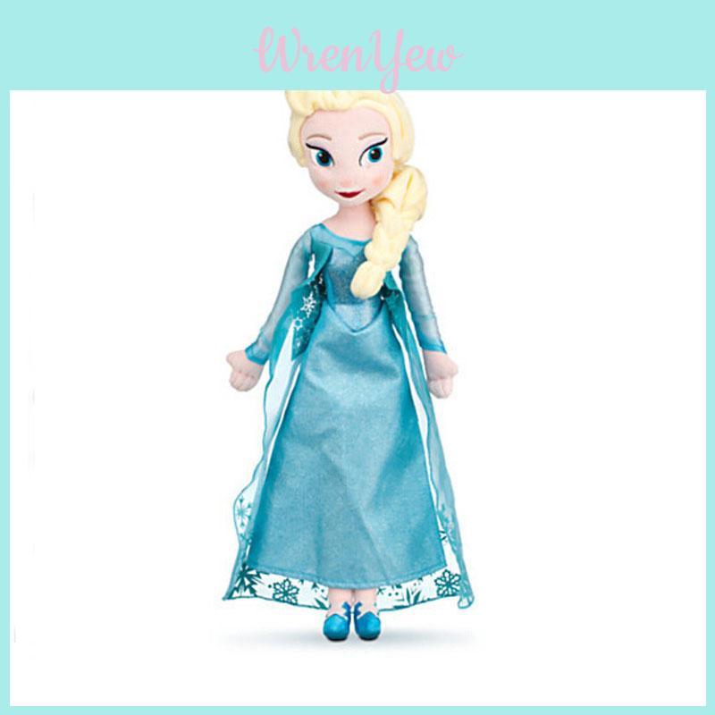 Premium Quality Disney Frozen Fever Elsa And Anna Plush Dolls For Kids Soft And Fun