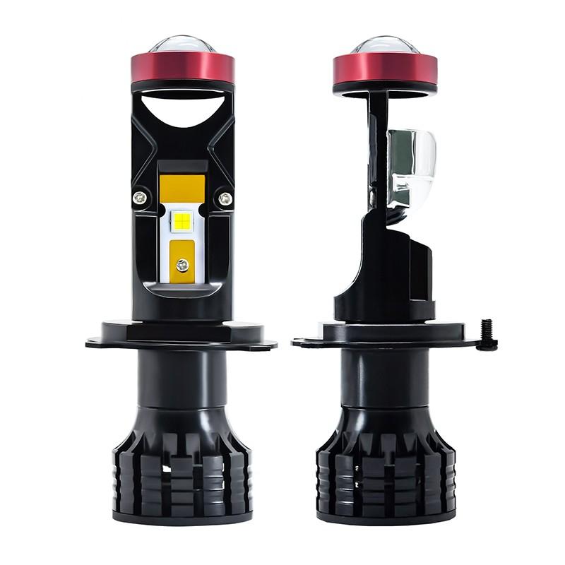 

Модифицированные автомобильные фары H4 Super Bright Fisheye Double Light Фары Модифицированные светодиодные фонари