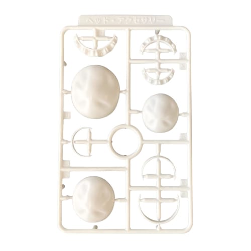 

PM Office A Plastic Accessory 05 Head Accessory for Plastic Models MS059 White