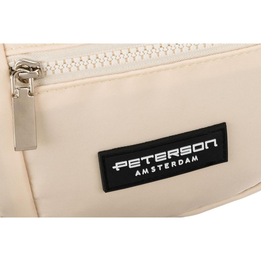 Urban Pouch Made of Polyester In a Fashionable, Cream Color - Peterson