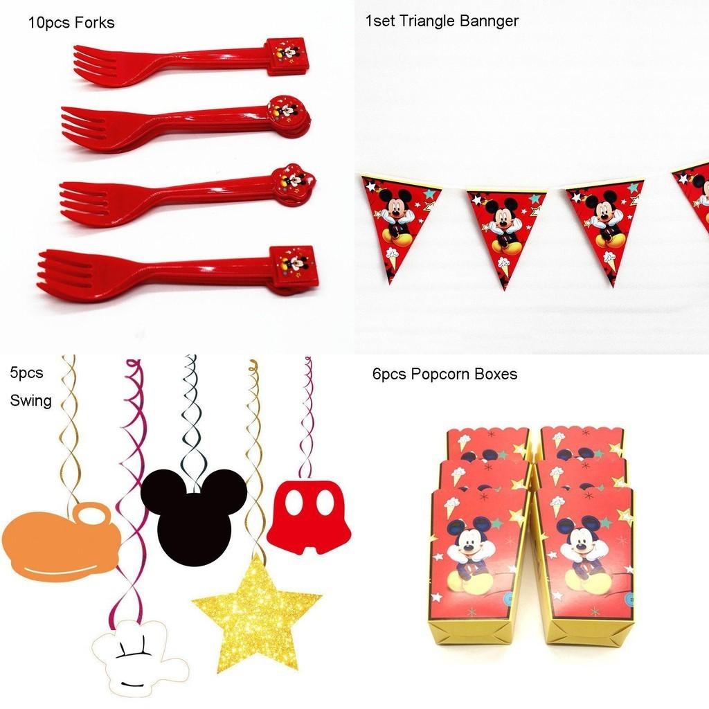 Mickey Mouse Theme Party Supplies To Create A Happy And Lively Atmosphere