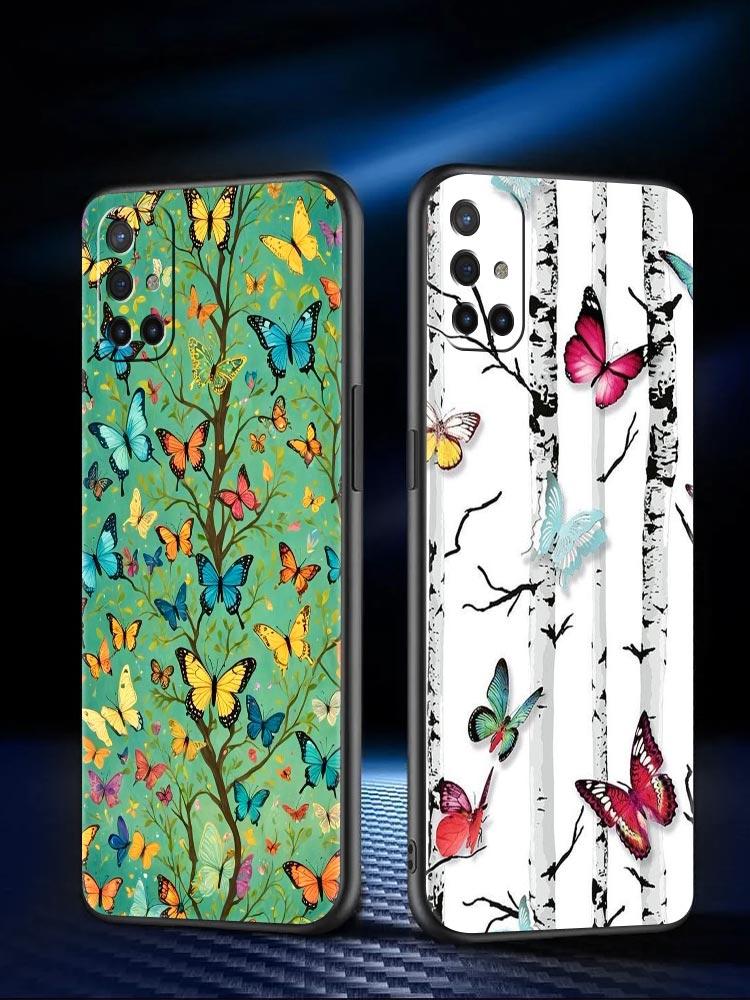 Phone Case For Oneplus 13R 13 12 10T 11 R10 Nord N100 N200 N10 9 9R CE 2 3 Z Pro Lite 5G Soft TPU Cover Butterfly Design Fundas