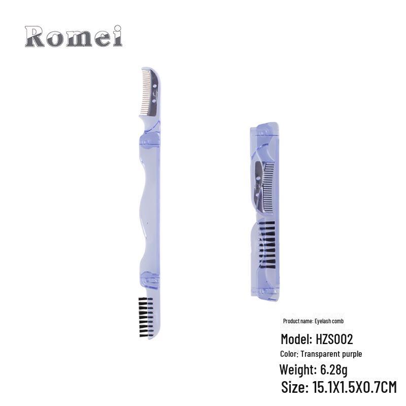 Stainless Steel Eyelash & Eyebrow Comb Brush