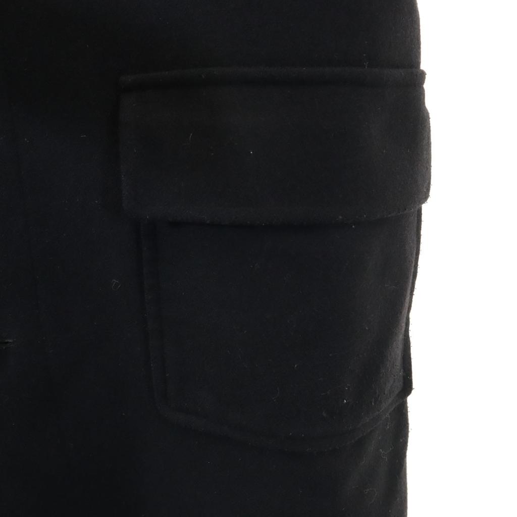 A.P.C. Made In France Hooded Wool Coat S Black Men's Used