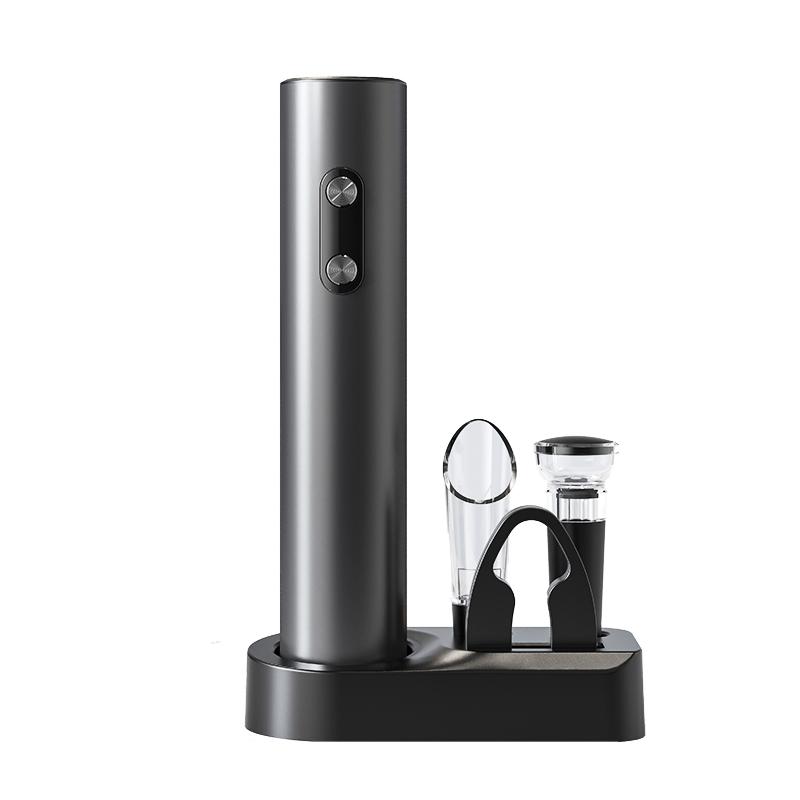 1PCS/1SET Electric Wine Opener Automatic Wine Bottle Corkscrew with Aerator Pourer Foil Cutter for Kitchen Bar Tool Party Gift 6