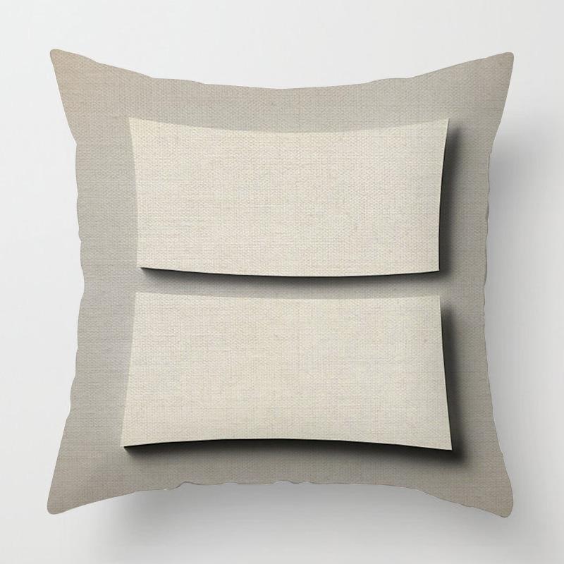 Home Decor Geometric Pattern Digital Print Pillow Covers Pattern Cushion Cover Suitable for Sofa Bedroom Car Pillow Cover