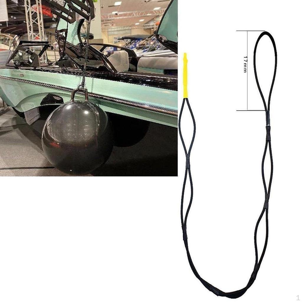 Bungee Dock Line Mooring Rope Boat Accessories Stretches To 5.97ft for Docking Boating