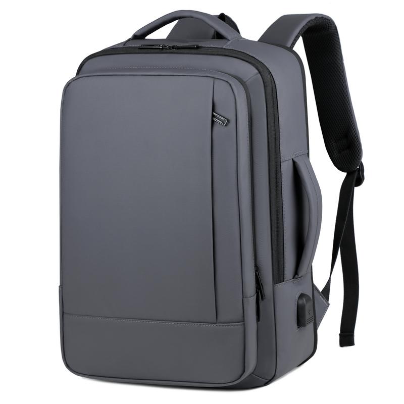 Rilibegan Men Travel Backpack Expand Oxford Big Capacity Usb Charge Business Male Backpacks Computer Men Backpacks Quality