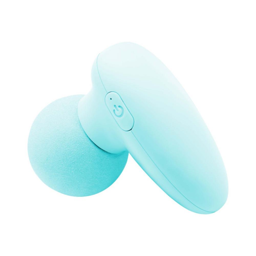 Portable Mini Fascia Massager Adjustables 6 Modes Deep Tissue Massage Device Wear Resistant Soft Massage Head
