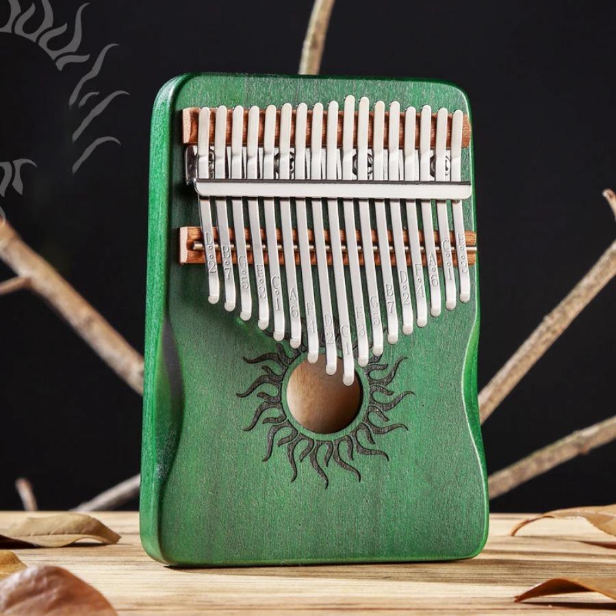 Hluru Kalimba 21 Keys Wood Maple 17 Keys Hollow Kalimba for Kids gift Mbira Sanza Thumb Piano For Beginner Musical Instrument