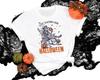 Just Waiting For Halloween T Shirt Funny Spooky Summer Skeleton Pumpkins Vibes