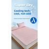 Ice Silk Cooling Mat, Bean Dot Breathable Summer Bed Sheet Style Cooling Mattress for Dorm Home