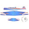 PP Spinning Hand Paper Airplane with LED Light Flight Glider Helicopter New DIY Model Toy
