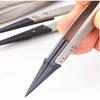 1pc ESD-259A Precision Anti-Static Carbon Fiber Tweezers - Stainless Steel Precision Pliers for Crafts, Jewelry, Electronics Crafting Tools