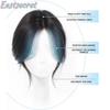 Cosplay Wig Brown Black Gradient/ Blue Gradient Heat Resistant Synthetic Hair Wig + Wig Cap
