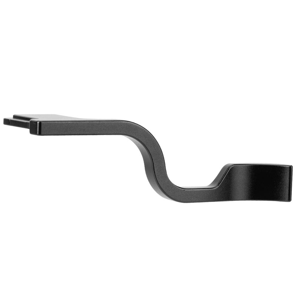 

Camera Hot Shoe Finger Thumb Handle Aluminum Alloy Fit for Fuji X‑H1 Mirrorless Cameras(Black ) чёрный