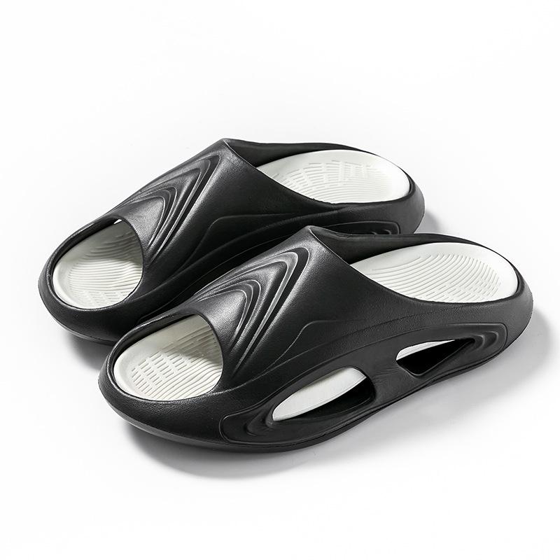 EVA Men s 2025 Outdoor Sport Sandals - Squishy Feel, Thick Sole, Non-Slip, Trendy Summer Slippers 40-41