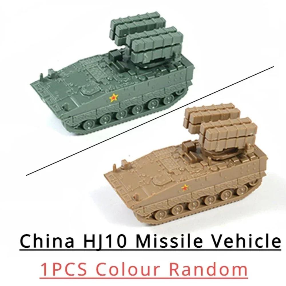 1/144 5cm Classic Tank Model WWII Soviet BM21 Italian B1 Destroyer US M35 Truck Finished Tiger Leopard Sand Table Plastic Toys