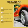 15Pcs Yellow Tire Paint Pen Quick Drying Water Resistant Yellow Tire Marker Pen For Car Tire Lettering Scratch Repair