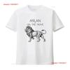 Aslan Is On The Move Chronicles Lion Caspian Susan Peter of Narnia T Shirt Vintage Washed Comfo