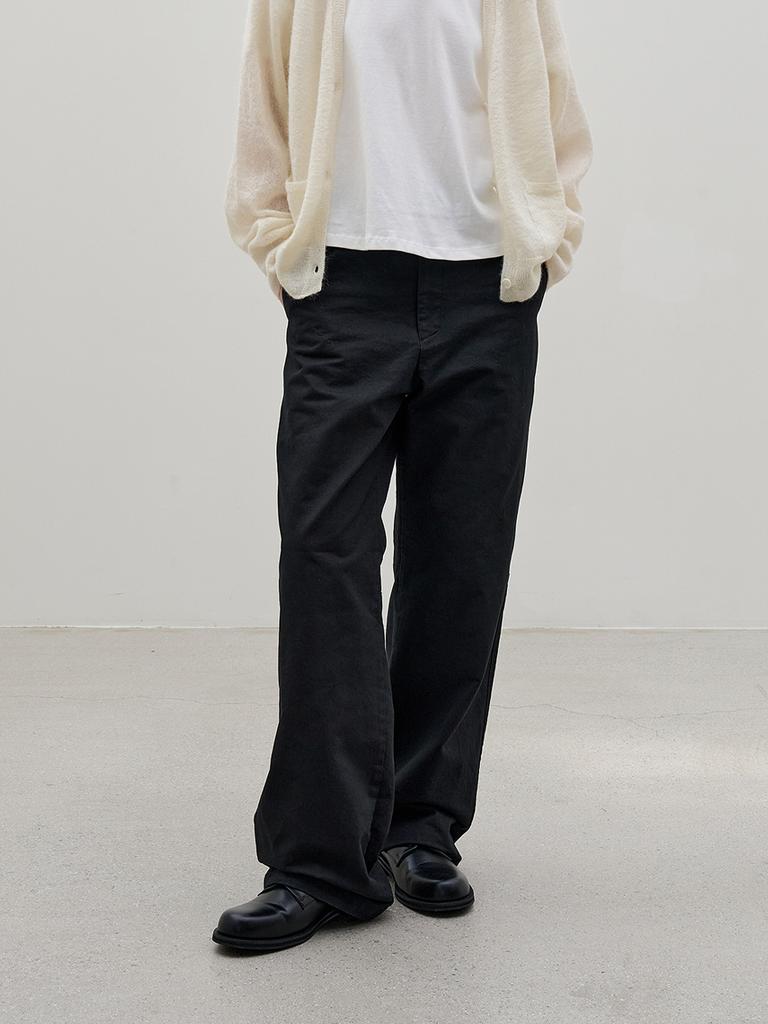 Haebeuaenhaebeu Hide Line Wide Pants_Black