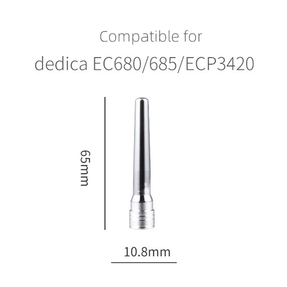 Dampfdüsen-Spitze für Delonghi Dedica EC680/EC685, EC9335, ECP3420, ECO310, Milchschaum-Innenrohr, Edelstahl