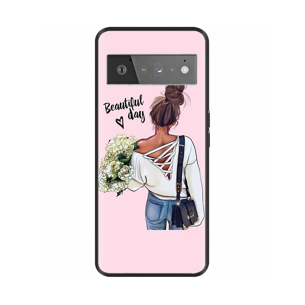 For Google Pixel 6a Case Pixel6 Phone Cover Silicone Soft Cases for Google Pixel 6 Pro Case Pixel6Pro Fundas Pixel6A 5G Coque