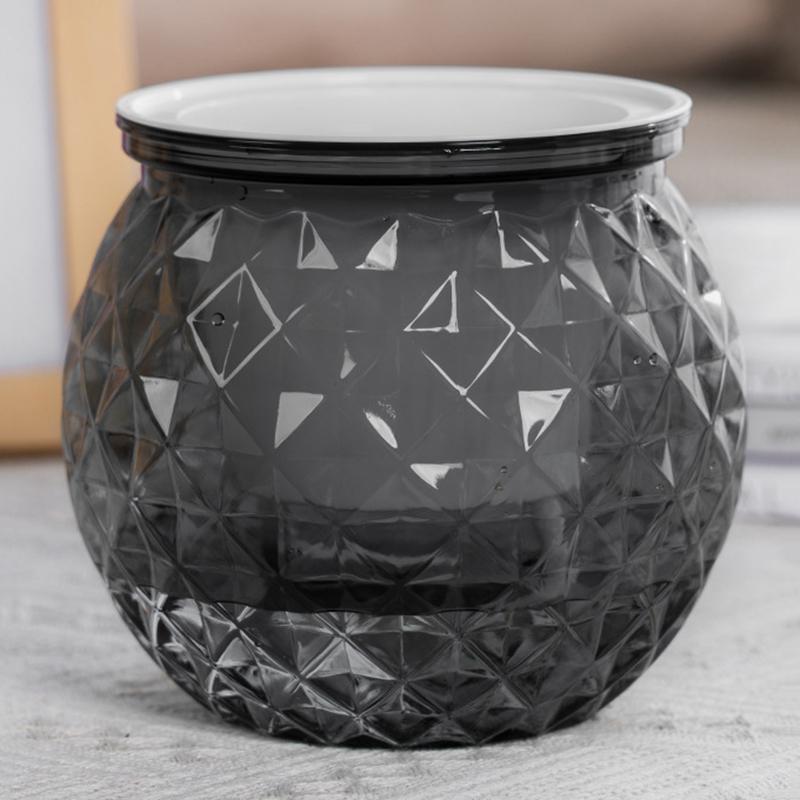 Hydroponic Flower Pot Transparent Automatic Water Absorbing Flowerpot Household Plants Self Watering Planter Home Office Decor