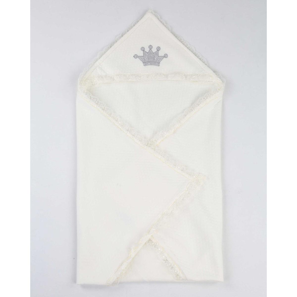 

Детское пеленальное одеяло, белое 85X85 см