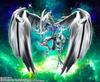 TAMASHII NATIONS MonsterArts Stardust Approximately PVC ABS Painted Action Figure S.H. Yu-Gi-Oh! 5D's Dragon, 530mm, &