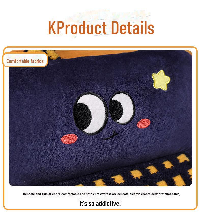 Autumn/Winter Soft Seat and Backrest Cushion for Office Chair or Student Stool