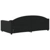 Daybed Black 90x190 cm Fabric