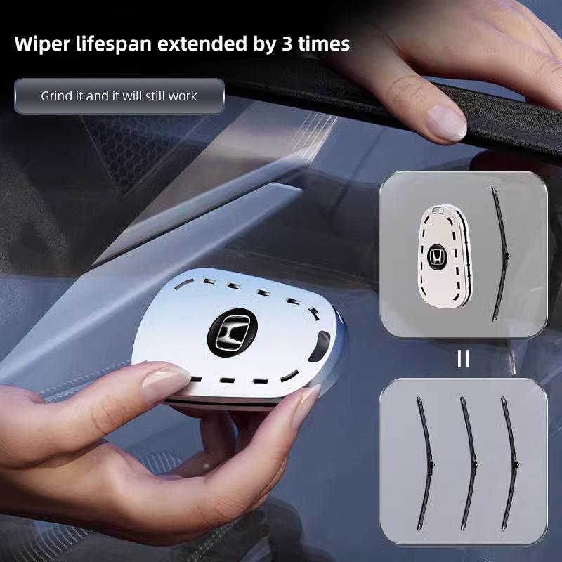 TQDX8 Car Wiper Repairing Tools Polish Wiper Silicone Accessories For Honda Civic Accord Fit Jazz Pilot CRV Odyssey Passport City
