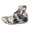 Pantofi de baschet Li Ning Wade Way 9 Confortabili Versatili Antiderapanți Durabili cu Top Înalt Bărbați sneaker Gri Alb ABER003-14