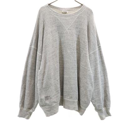 FreshService Made In Japan Long Sleeve Trainer M Gray Sweat Men's Used