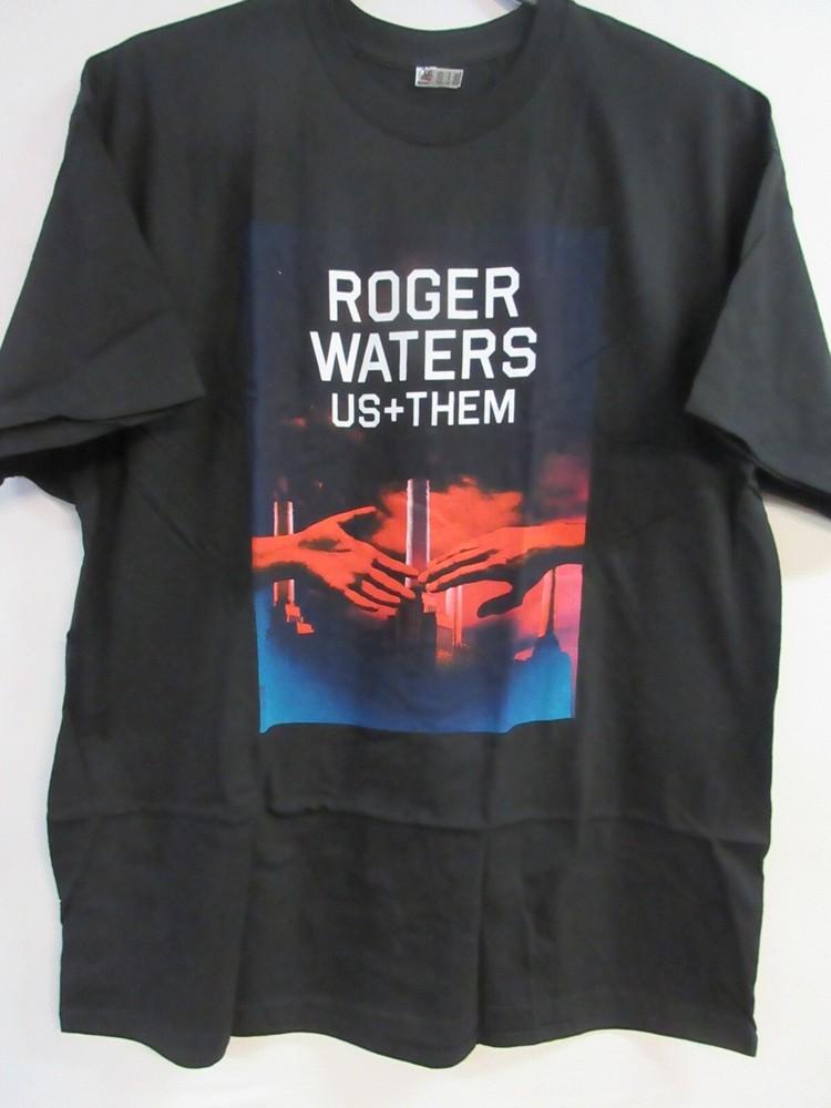 ROGER WATERS US + THEM OFFICIAL OLD STOCK BAND CONCERT MUSIC  2XL / XXL Unisex T-Shirt S
