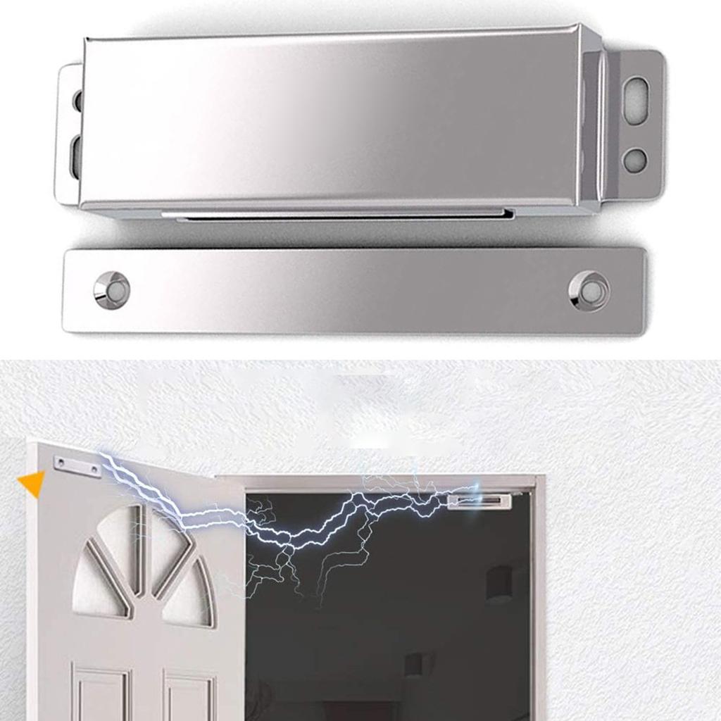 Hot New Magnetic Catch Cabinet 01A Models 1pc Stainless Steel Balcony Furniture Kitchen Magnets Chrome Cupboard