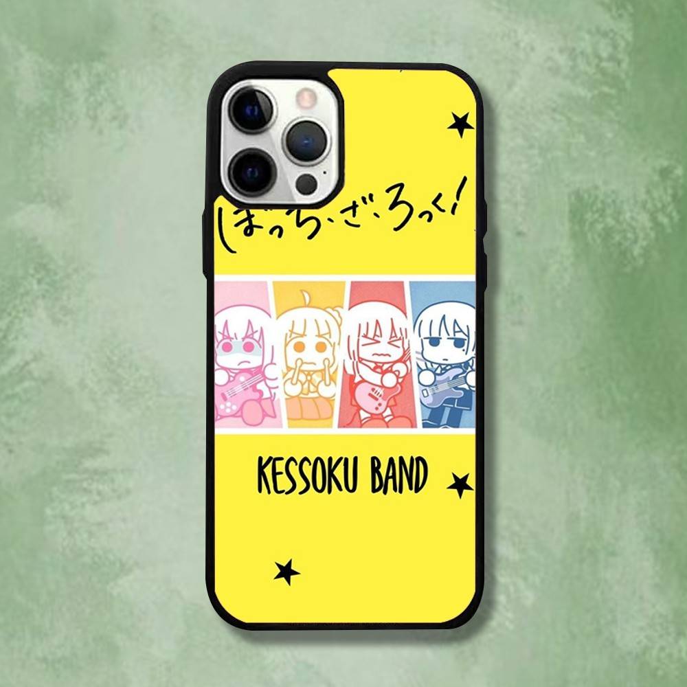 Anime B-Bocchis The Rocks Handyhülle für iPhone 16, 15, 14, 13, 12, 11, Pro, Max, Plus, Mini, SE4, E mit magnetischem MagSafe-Ladeanschluss